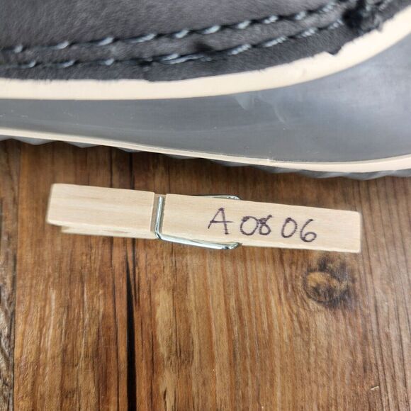 JBU Alison Waterproof Womens Size 9M Gray Faux Fur Trim Casual Ankle Duck Boots - Picture 10 of 10